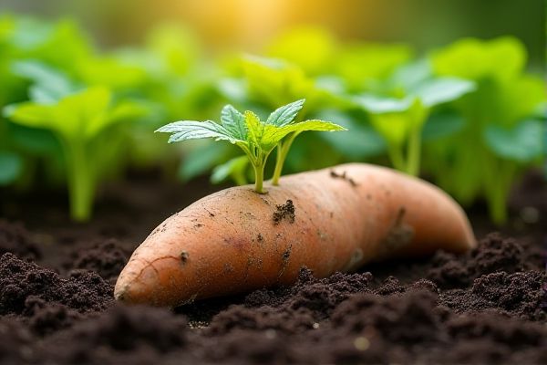 Growing Sweet Potatoes in Low Light Conditions for Healthy Root Development