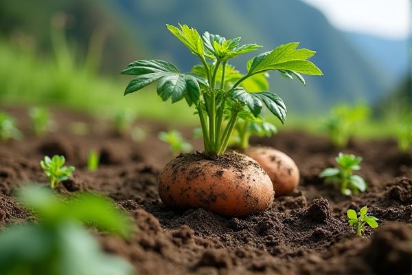 Cultivating Sweet Potatoes in Mountainous Regions for Optimal Growth and Yield