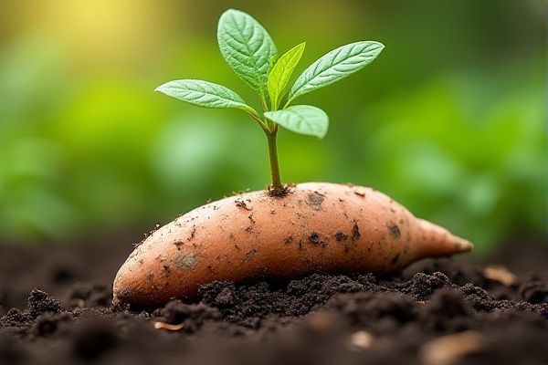 Boost Sweet Potato Growth in Nutrient-Deficient Soil with Effective Soil Improvement Techniques