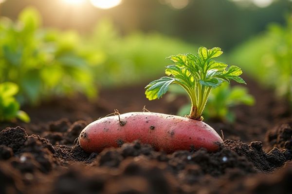 Maximize Yield by Planting Sweet Potato in Permaculture Swales for Sustainable Gardening