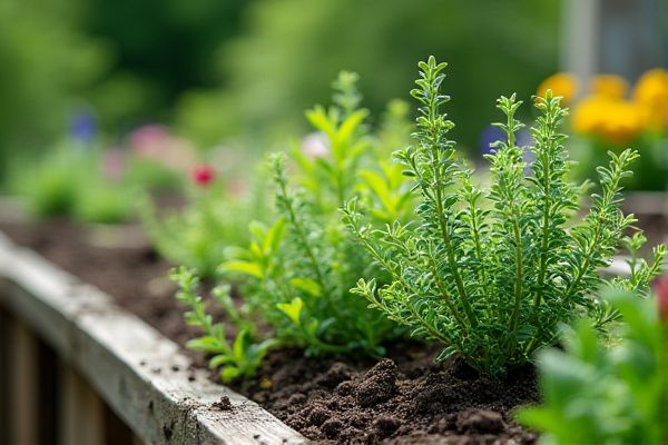 Growing Thriving Thyme in Raised Garden Beds for Aromatic and Flavorful Herbs