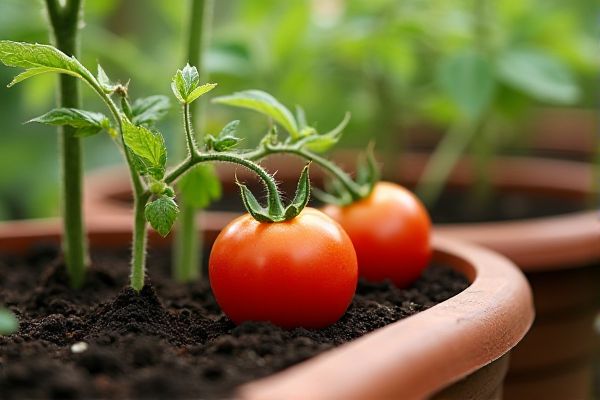 Growing Tomatoes in Containers with Limited Sunlight for a Healthy Harvest
