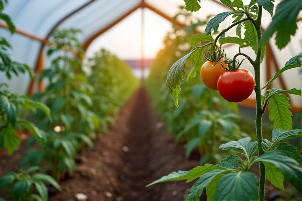 Growing Tomatoes in Polytunnels During Winter for Extended Harvests