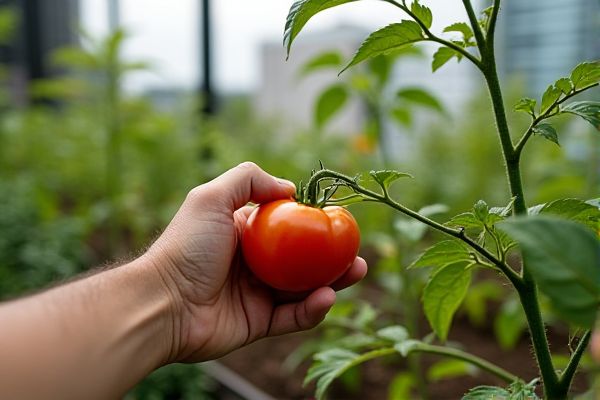 Maximize Yield by Planting Tomatoes in Rooftop Urban Gardens for Fresh Homegrown Produce
