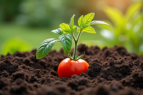 Enhance Tomato Growth with Nutrient-Rich Sheep Manure Compost for Healthy Harvests