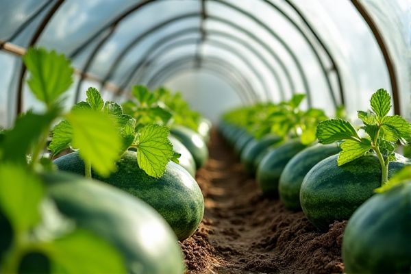Growing Watermelon in Greenhouse Tunnels for Enhanced Yield and Flavor