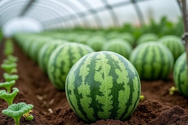 Growing Watermelon in High Tunnel Greenhouses for Early and Extended Harvests