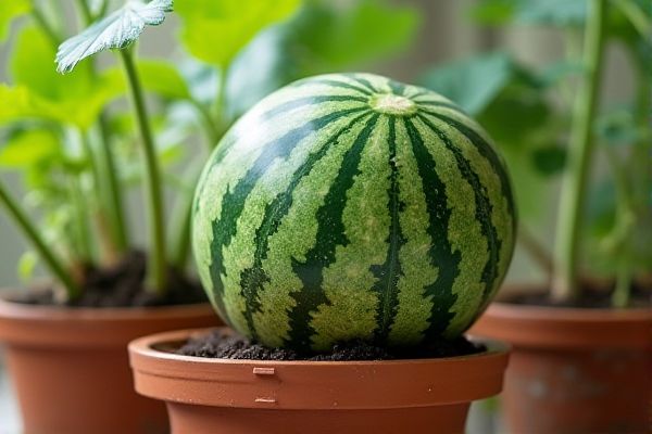 Growing Juicy Watermelons Indoors in Pots for Fresh Home Harvests