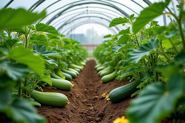 Maximize Zucchini Growth by Planting in Hoop Houses for Extended Harvests